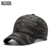 Load image into Gallery viewer, Camouflage Green Cap